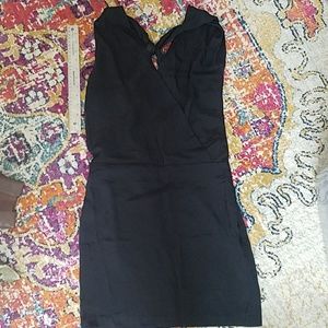 Cross back Navy dress, Banana Republic-4P